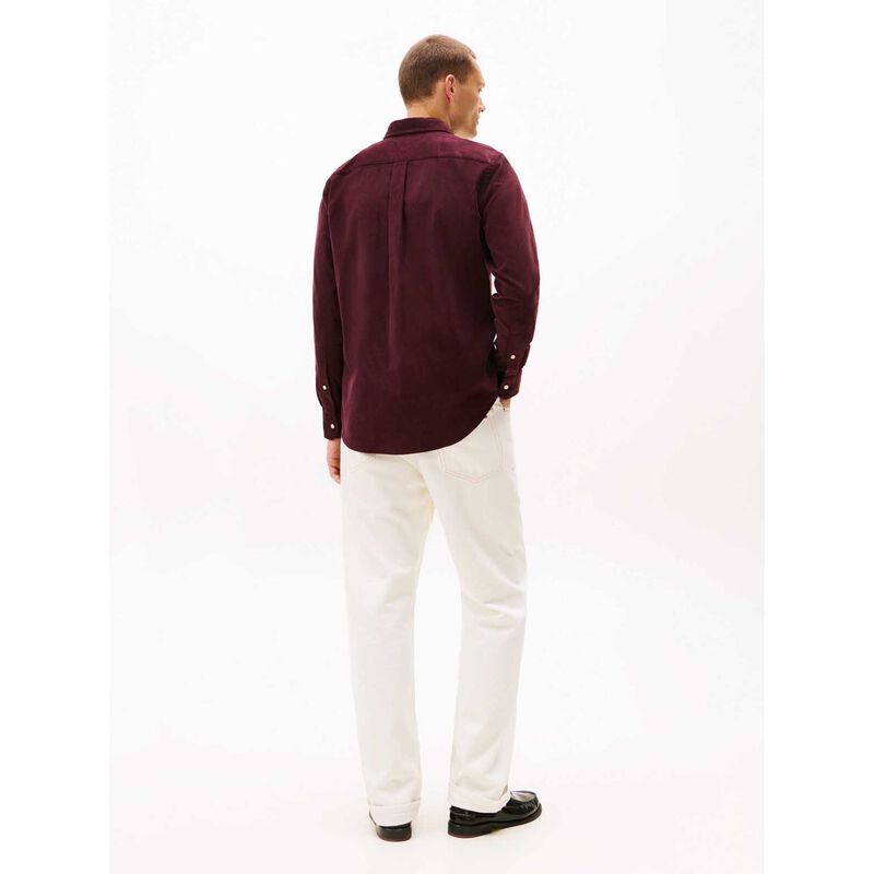 Tommy Hilfiger Regular Fit Flag Embroidery Corduroy Shirt image number 1
